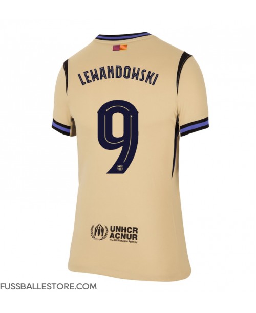 Günstige Barcelona Robert Lewandowski #9 Auswärtstrikot Damen 2025-26 Kurzarm Günstige Barcelona Robert Lewandowski #9 Auswärtstrikot Damen 2025-26 Kurzarm